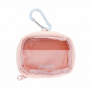 限定 クリアポーチ ミニ mitte（ミッテ） アプリコットピンク S2334895