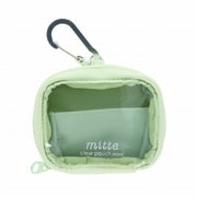 限定 クリアポーチ ミニ mitte(ミッテ) リーフグリーン S2334909