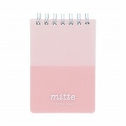 限定 Wリングメモ mitte(ミッテ) アプリコットピンク S2846993