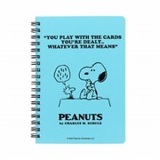 限定 WリングノートB6 PEANUTS ライトブルー S2643006