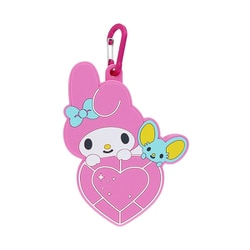 限定 カラビナ付シリコンポーチ はあとぎゅっ マイメロディ＆フラットくん S2335778