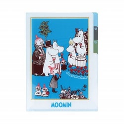 限定 クリアファイルA5 3ポケット MOOMIN ムーミン S2173301
