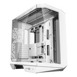 ピラーレス ミドルタワーケース ホワイト DY470-PCCASE-WHITE