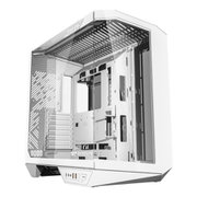 ピラーレス ミドルタワーケース ホワイト DY470-PCCASE-WHITE