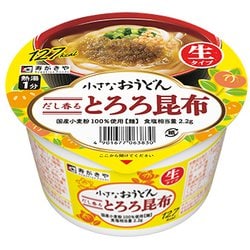 小さなおうどんとろろ昆布 86g