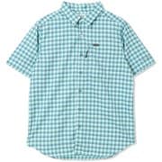 シルバーリッジユーティリティライトノベルティショートスリーブ メンズ シャツ Ripple Blue Pulaski Plaid(431) Sサイズ AE0938