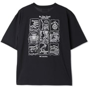シダートレイルバックグラフィックTシャツ メンズ カットソー Black, Trailguide Icons(011) Lサイズ AE3185