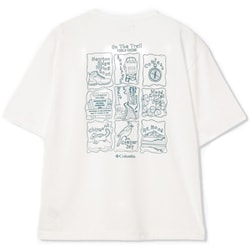 シダートレイルバックグラフィックTシャツ メンズ カットソー White, Trailguide Icons（101） Sサイズ AE3185