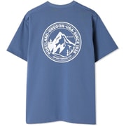 アーバンハイクグラフィックショートスリーブTシャツ メンズ カットソー Blue Dusk, Back Print(457) Mサイズ PM0616