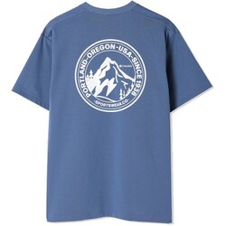 アーバンハイクグラフィックショートスリーブTシャツ メンズ カットソー Blue Dusk, Back Print（457） Lサイズ PM0616