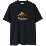 アーバンハイクグラフィックショートスリーブTシャツ メンズ カットソー Collegiate Navy, Front Print(464) Sサイズ PM0616