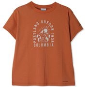 ウィメンズヤハラフォレストショートスリーブTシャツ レディース カットソー Island Orange,Mountain Graphic(888) XLサイズ PL1517