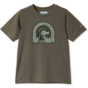 ラプードルパスショートスリーブTシャツ キッズ トップス 半袖 Stone Green, Furry Friend(396) Mサイズ AB8893