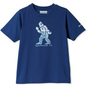 ラプードルパスショートスリーブTシャツ キッズ トップス 半袖 Mountain Blue, Living Legend(438) XSサイズ AB8893