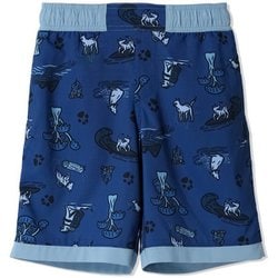 サンディショアーズプリンテッドボードショーツ キッズ パンツ Mountain Blue Trail Tails, Ripple Blue（436） Sサイズ AB0033