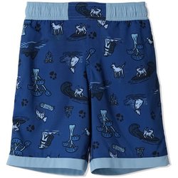 サンディショアーズプリンテッドボードショーツ キッズ パンツ Mountain Blue Trail Tails, Ripple Blue（436） Mサイズ AB0033