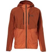 コアエアシェルハイブリッドフーデッドジャケット メンズ ウインドブレーカー Iron Oxide, Raw Carnelian(218) Lサイズ OM0918