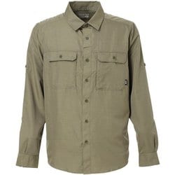 キャニオンロングスリーブシャツ メンズ シャツ Stone Green（397） Sサイズ OE0776