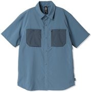 トレイルセンダーショートスリーブ メンズ シャツ Adriatic Blue, Moon Blue(444) Sサイズ OM0329