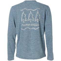 サンブロッカーロングスリーブ メンズ カットソー Adriatic Blue Heather（444） Lサイズ OM6210