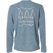 サンブロッカーロングスリーブ メンズ カットソー Adriatic Blue Heather(444) Lサイズ OM6210