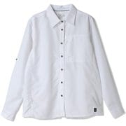 キャニオンロングスリーブシャツ レディース シャツ White(100) Lサイズ OR3344