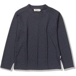 TSワッフルリブクロスネック レディース カットソー ネイビー（046） Lサイズ 8215555