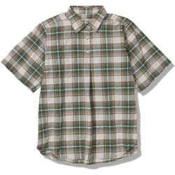 CシールドサーフェスチェックシャツS/S レディース シャツ アッシュグリーン（246） Mサイズ 8212258