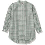 TSリネンチェックチュニック レディース シャツ ミストミント(247) Sサイズ 8212579
