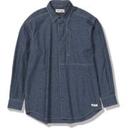 COOLMAXシャンブレーシャツ メンズ シャツ インディゴ(051) Mサイズ 6212546