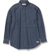 COOLMAXシャンブレーシャツ メンズ シャツ インディゴ(051) Mサイズ 6212546