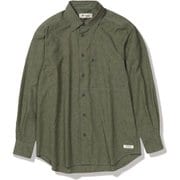 COOLMAXシャンブレーシャツ メンズ シャツ オリーブ（070） XLサイズ 6212546