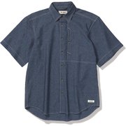 クールマックスシャンブレーシャツS/S メンズ シャツ インディゴ(051) Lサイズ 6212548