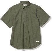 クールマックスシャンブレーシャツS/S メンズ シャツ オリーブ(070) Lサイズ 6212548