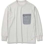 TSベーシックメッシュポケティー メンズ カットソー ライトグレー（021） Lサイズ 6215550