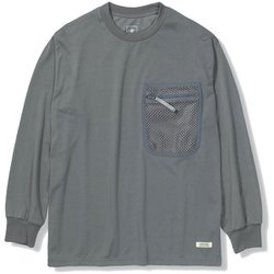 TSベーシックメッシュポケティー メンズ カットソー チャコール（023） Mサイズ 6215550