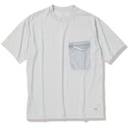 TSベーシックメッシュポケティーS/S メンズ カットソー ライトグレー(021) Lサイズ 6215552