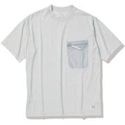 TSベーシックメッシュポケティーS/S メンズ カットソー ライトグレー(021) Lサイズ 6215552