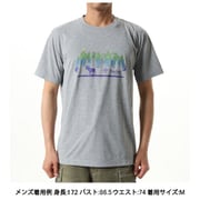 CシールドディアティーS/S メンズ カットソー グレー(020) Lサイズ 5215599