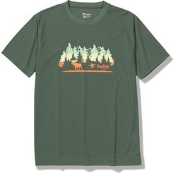 CシールドディアティーS/S メンズ カットソー アッシュグリーン（246） Mサイズ 5215599
