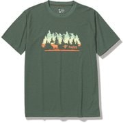 CシールドディアティーS/S メンズ カットソー アッシュグリーン(246) XLサイズ 5215599