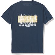CシールドウッドティーS/S メンズ カットソー ネイビー(046) Mサイズ 5215597