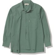 TSシェルシャツ メンズ シャツ アッシュグリーン(246) Mサイズ 5212522