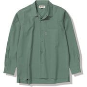 TSシェルシャツ メンズ シャツ アッシュグリーン(246) Mサイズ 5212522