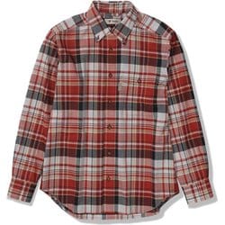 Cシールドフレッシュチェックシャツ メンズ シャツ レッド（080） Mサイズ 5212521