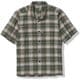 CシールドサーフェスチェックOCシャツS/S メンズ シャツ アッシュグリーン（246） XLサイズ 5212203