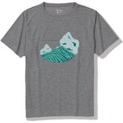 CシールドマウンテンティーS/S レディース カットソー グレー(020) Lサイズ 8215544