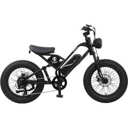 電動アシスト自転車 GHOST 20インチ 36V 11.2Ah 外装7段変速 ブラック TDN-237L-PL-BK