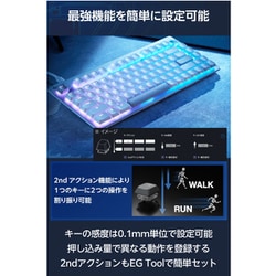 ELECOM GAMING VK720AL 英語配列　ロープロ　ラピッドトリガー elecom_4549550316590