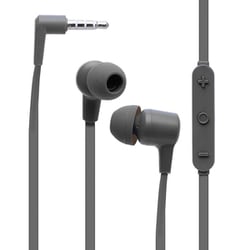 humor イヤホンマイク 3.5mm接続 1.2m グレーブラック 691-986226